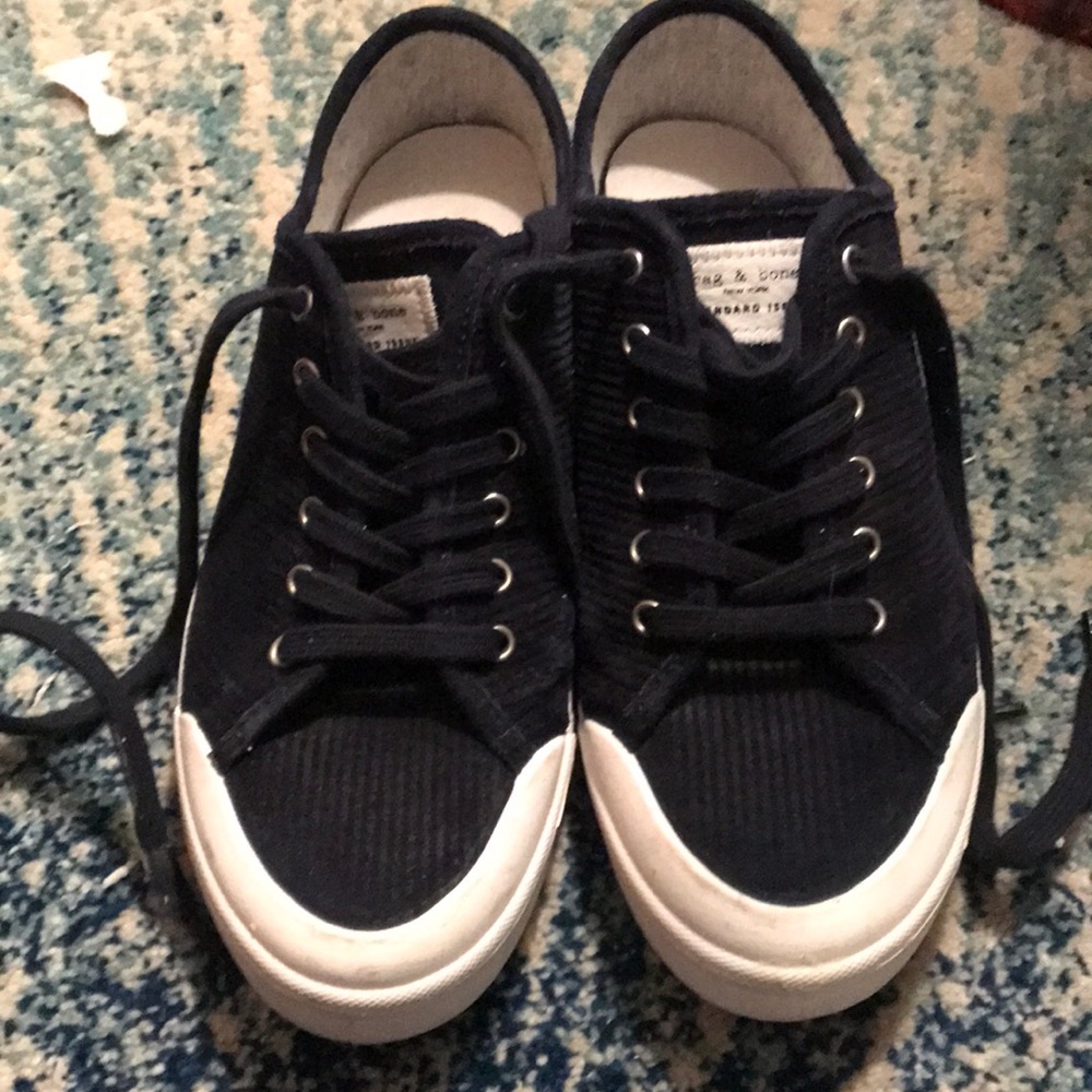 Rag And Bone Standard Issue Corduroy Sneakers - image 1